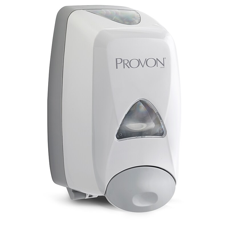 GOJO FMX 12 Wall Mounted Hand Soap Dispenser, Gray/Silver (5160-06) image 1
