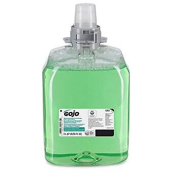 GOJO Green Certified Foaming Soap Refill, Cucumber Melon, 67.6 oz., 2/Carton (5263-02)