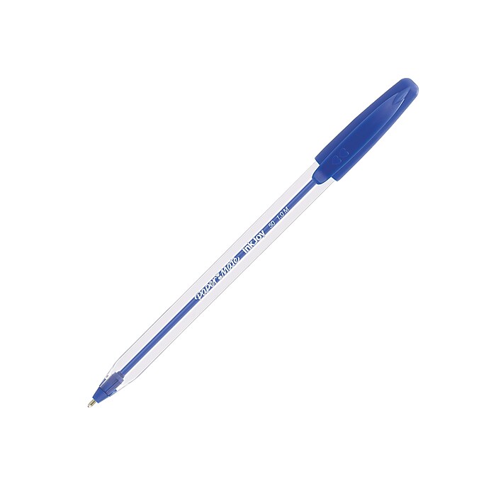 Recycled Plastic Ballpoint Pens Tratto 93504 Caja 50 Pluma Azul Tracto ...