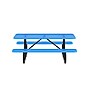 Flash Furniture Mantilla Outdoor Picnic Table, 6' Rectangular in Blue (SLFEML72BL)~#|#~sp278278524_sc7
