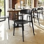 Flash Furniture Dover Stacking Patio Chairs, Curved Backrests in Black, 2/Pack (2DHF340APPBLK)~#|#~sp278278568_sc7