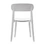 Flash Furniture Dover Stacking Patio Chair, Curved Backrest in White (DHF340APPWH)~#|#~sp278278569_sc7