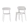 Flash Furniture Dover Stacking Patio Chairs, Curved Backrests in White, 4/Pack (4DHF340APPWH)~#|#~sp278278632_sc7