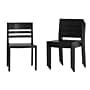 Flash Furniture Bridgeport Stacking Patio Chairs, Slatted Backrest in Black, 4/Pack (4DHF317APPBLK)~#|#~sp278278634_sc7