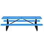 Flash Furniture Mantilla Outdoor Picnic Table, 8' Rectangular in Blue (SLFEML96H60LBL)~#|#~sp278278710_sc7