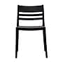 Flash Furniture Bridgeport Stacking Patio Chair, Slatted Backrest in Black (DHF317APPBLK)~#|#~sp278278712_sc7