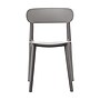 Flash Furniture Dover Stacking Patio Chair, Curved Backrest in Gray (DHF340APPGRY)~#|#~sp278278744_sc7