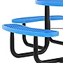 Flash Furniture Creekside Outdoor Picnic Table, 46" Round Blue (SLFEMR46H60LBL)~#|#~sp278278761_sc7