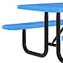 Flash Furniture Mantilla Outdoor Picnic Table, 8' Rectangular in Blue (SLFEML96H60LBL)~#|#~sp278278773_sc7