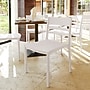 Flash Furniture Bridgeport Stacking Patio Chairs, White, 2/Set (2DHF317APPWH)~#|#~sp278278785_sc7