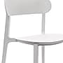 Flash Furniture Dover Stacking Patio Chair, Curved Backrest in White (DHF340APPWH)~#|#~sp278278799_sc7