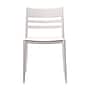 Flash Furniture Bridgeport Stacking Patio Chairs, Slatted Backrest in White, 4/Pack (4DHF317APPWH)~#|#~sp278278820_sc7