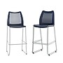 Flash Furniture HERCULES Plastic Air-Vent Back Bar Stool, Navy, 3/Pack (3RUT498ABSNV)~#|#~sp278351150_sc7