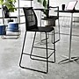 Flash Furniture HERCULES Plastic Air-Vent Back Bar Stool, Black, 3/Pack (3RUT498ABSBK)~#|#~sp278351162_sc7