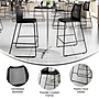 Flash Furniture HERCULES Plastic Air-Vent Back Bar Stool, Black, 3/Pack (3RUT498ABSBK)~#|#~sp278351166_sc7