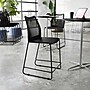 Flash Furniture HERCULES Plastic Air-Vent Back Counter Stool, Black (RUT498ACSBK)~#|#~sp278351195_sc7