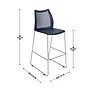 Flash Furniture HERCULES Plastic Air-Vent Back Bar Stool, Navy, 3/Pack (3RUT498ABSNV)~#|#~sp278351228_sc7