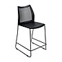 Flash Furniture HERCULES Plastic Air-Vent Back Counter Stool, Black (RUT498ACSBK)~#|#~sp278351241_sc7