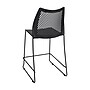 Flash Furniture HERCULES Plastic Air-Vent Back Counter Stool, Black (RUT498ACSBK)~#|#~sp278351245_sc7