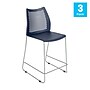 Flash Furniture HERCULES Plastic Air-Vent Back Counter Stool, Navy, 3/Pack (3RUT498ACSNV)~#|#~sp278351246_sc7