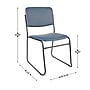 Flash Furniture HERCULES Series Vinyl Stacking Chair, Navy (XU8700NVYBVYL30)~#|#~sp278425372_sc7