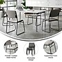 Flash Furniture HERCULES Series Vinyl Stacking Chair, Gray, 5/Pack (5XU8700GYBVYL30)~#|#~sp278425638_sc7