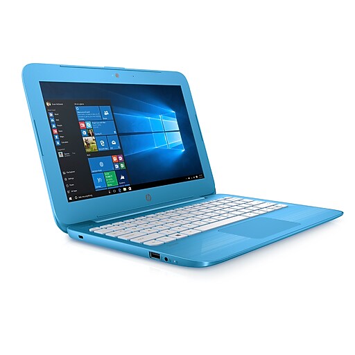 HP Stream 11AH110NR 11.6" Laptop, Intel® Celeron® N4000, Win 10S, Blue