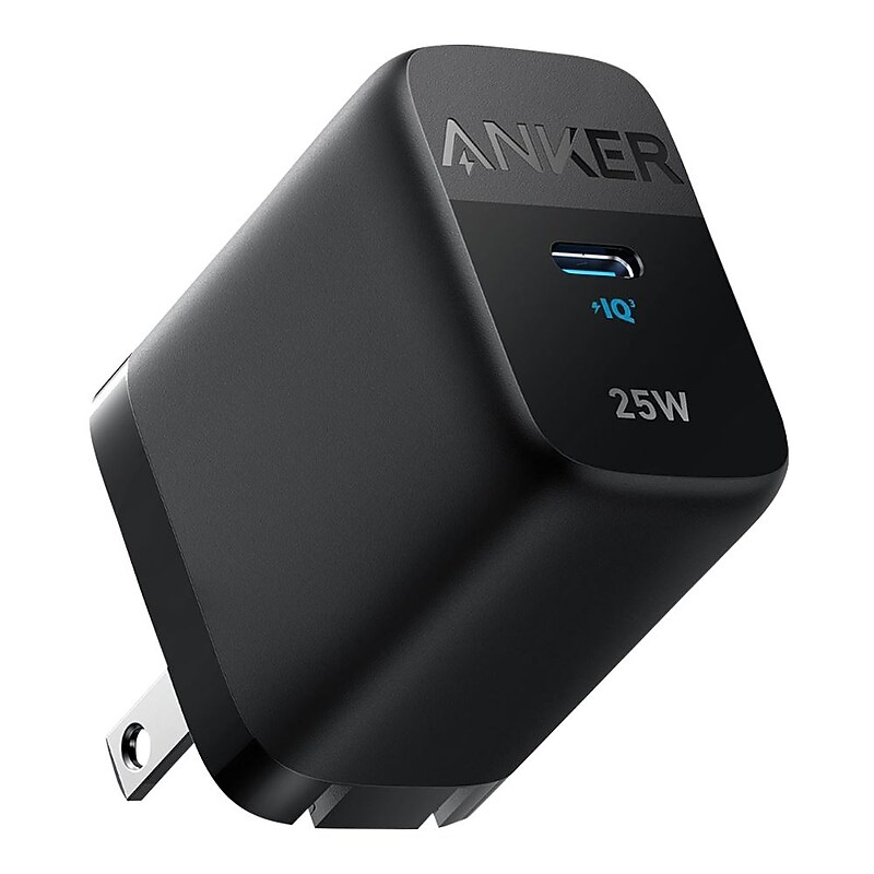 Anker 312 USB-C Wall Charger, 25W, Black (A2642J11-1) image 1