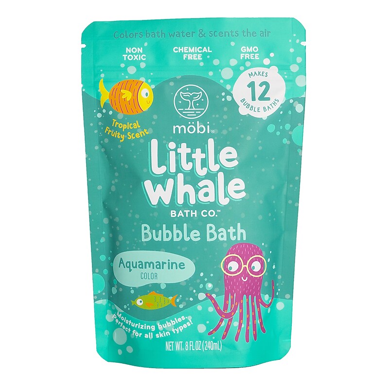 Little Whale Bath Co. Bubble Bath, Aquamarine (MGMBB1A) image 1