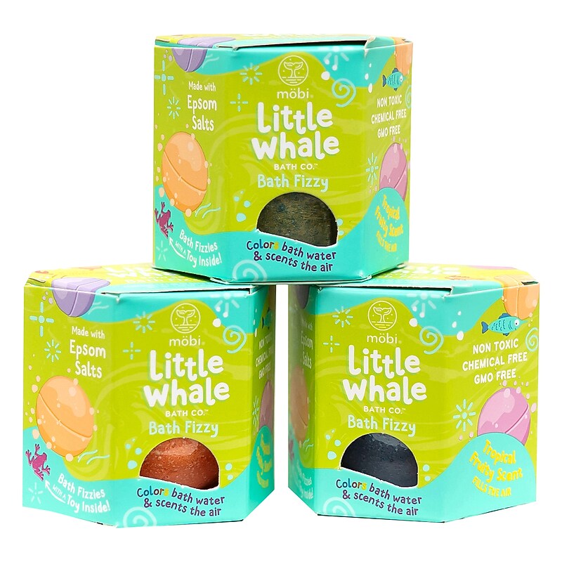 Little Whale Bath Co. Bath Fizzy, 3/Bundle (MGMBF1-3) image 1