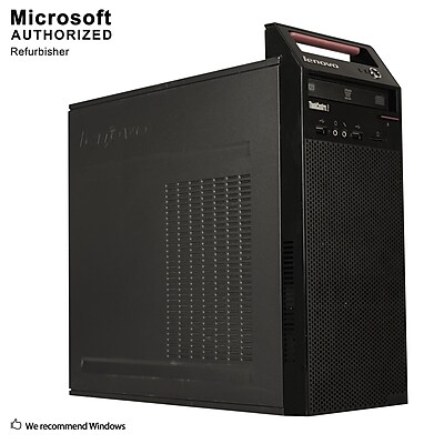 Lenovo Thinkcentre Edge 72 Desktop Computer Intel Core I3 32 8gb Ddr3 1gb Ssd Tower Refurbished En Esp At Staples