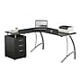 Techni Mobili Modern L-Shaped Computer Desk with File Cabinet, Espresso (RTA-4804L-ES)~#|#~sp28111346_sc7