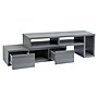 Techni Mobili Manufactured Wood Console TV Stand, Screens up to 65", Gray (RTA-7050-GRY)~#|#~sp28111355_sc7