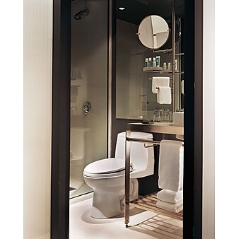 Toto Eco UltraMax One-Piece Round Bowl 1.28 GPF Toilet, Cotton White - MS853113E#01
