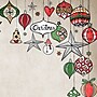 Great Papers Vintage Ornaments Holiday Letterhead, Multicolored, 80/Pack (2018023)~#|#~sp28340342_sc7