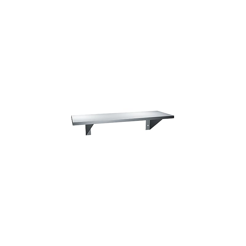 ASI - American Specialties Inc. 0692 Series Stainless Steel Surface Mounted Shelf, 6” Deep x 18” Long (0692-618) image 1