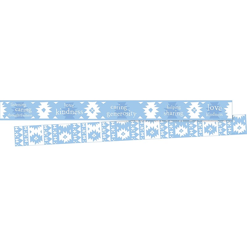 Barker Creek Double-Sided Border, 35" x 3", Kindness, 12/Pack (BC924) image 1