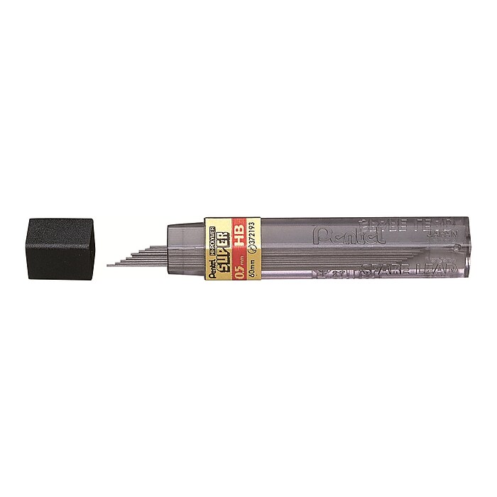 Pentel 0,9 Mm Size HB Schaduw Hardheid Potlood Refill Vervanging Reserve Leads Hi Pollymer Super Voor Automatische Mechanische Potloden Pack Van 3 Buizen 45 Stuks 1011857885