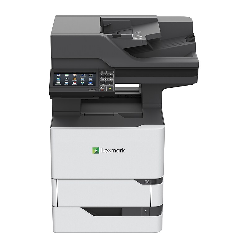 Lexmark MX720 Series USB, Wireless, Network Ready Black & White Laser All-In-One Printer (25B0001) image 1