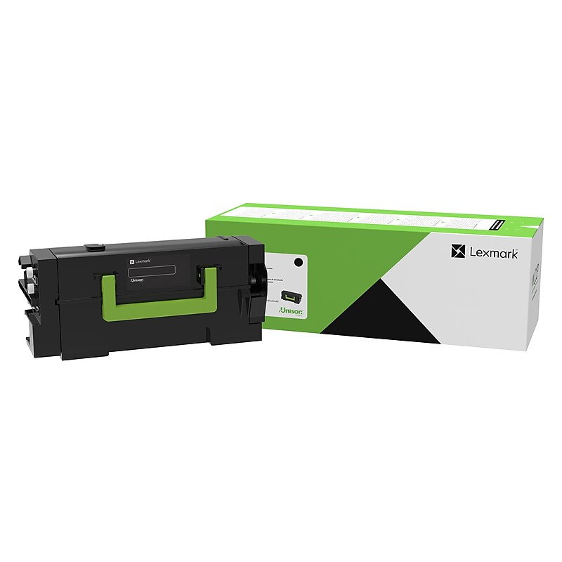 Lexmark 58D1U0E Black Ultra High Yield Toner Cartridge image 1