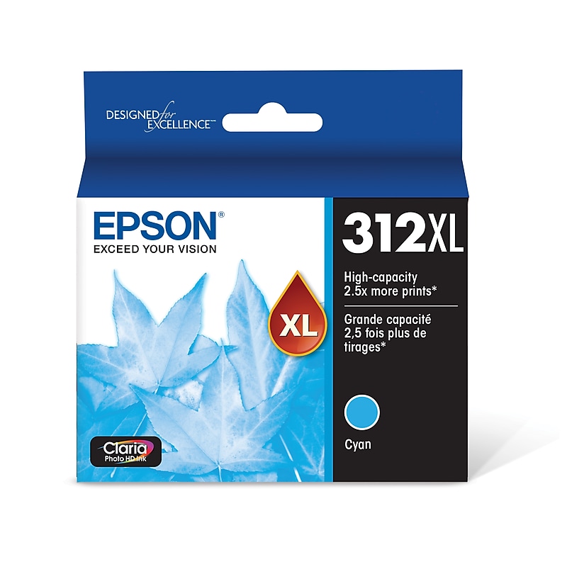 Epson T312XL Cyan High Yield Ink Cartridge image 1
