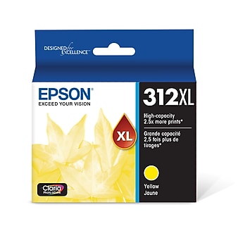 Epson T312XL Yellow High Yield Ink Cartridge