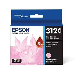Epson T312XL Magenta High Yield Ink Cartridge | Staples