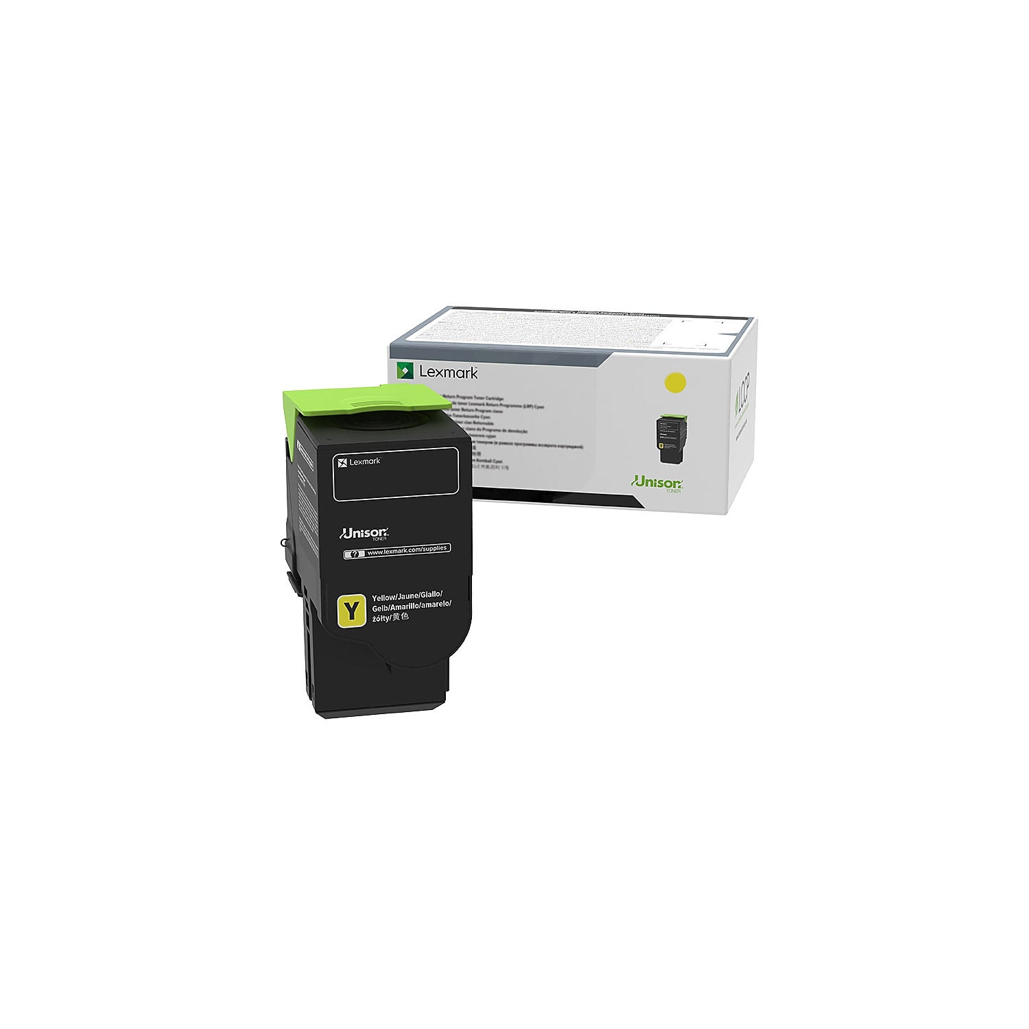 Lexmark 78C0X40 Yellow Extra High Yield Toner - 第 1/1 張圖片
