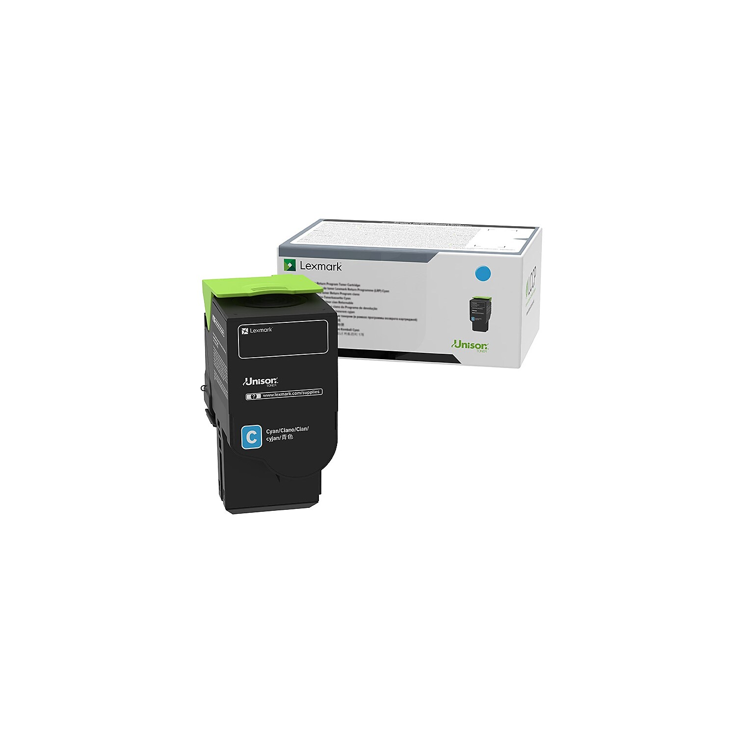 Lexmark 78C0X20 Cyan Extra High Yield Toner - 第 1/1 張圖片