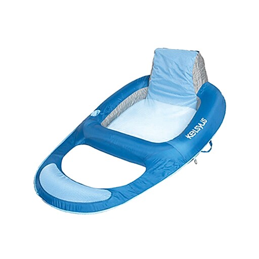 swimways 80014 kelsyus blue floating lounger