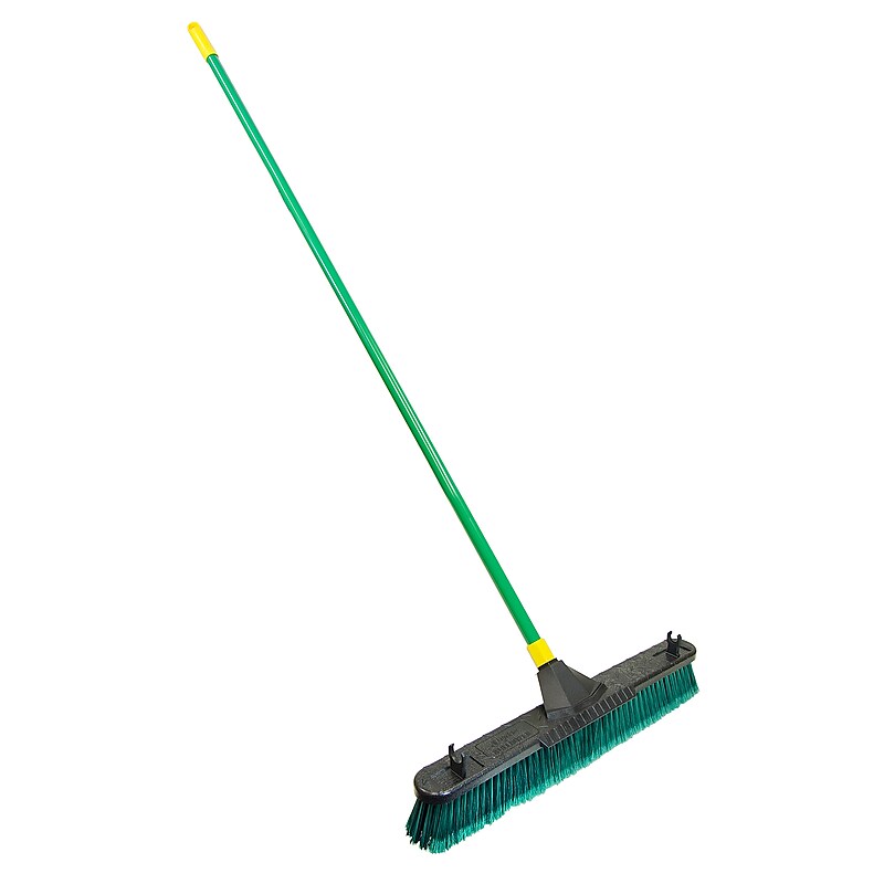 Quickie Bulldozer™ Tight Grip® 24" Multi-Surface Pushbroom (638) image 1