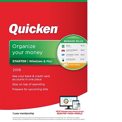 Quicken For Mac Premier 2018
