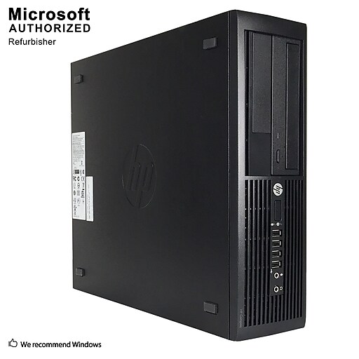 Shop Staples for HP Compaq Pro 4300 SFF Desktop Computer, Intel Core i3