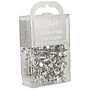 JAM Paper Push Pins, Silver, 2 Packs of 100 (222419054A)~#|#~sp29737950_sc7